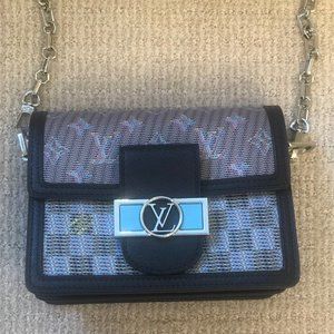 Louis Vuitton Dauphine Mini Monogram Lv Pop Print